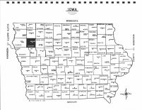 Iowa State Map, Cherokee County 1992
